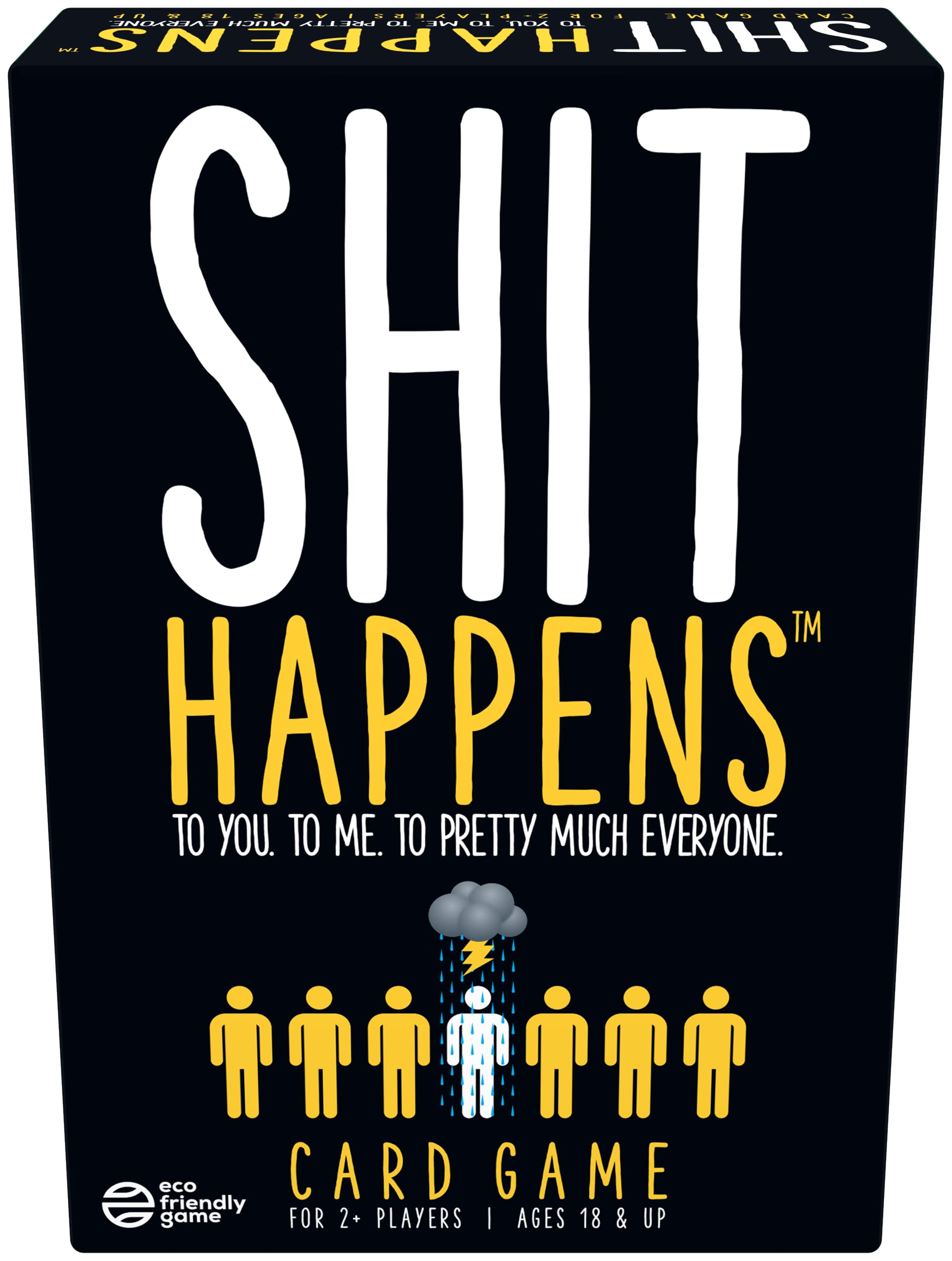 Shit Happens: Can You Guess Where Each Situation Ranks on the Misery Index? | Adult Party Drinking Games | For 2+ Players Ages 18+