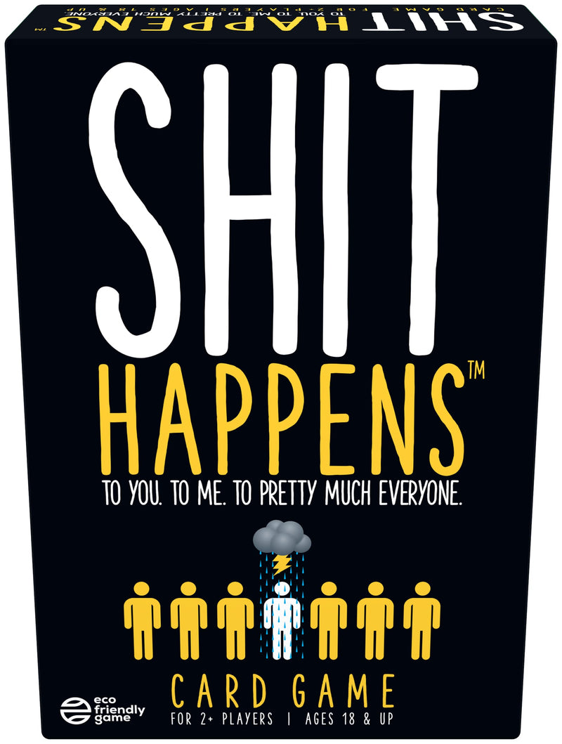 Shit Happens: Can You Guess Where Each Situation Ranks on the Misery Index? | Adult Party Drinking Games | For 2+ Players Ages 18+