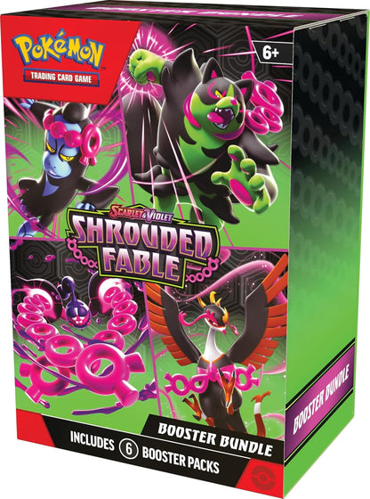 Pokémon TCG: Scarlet & Violet—Shrouded Fable Booster Bundle (6 Booster Packs)