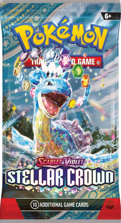 Pokemon TCG: Scarlet & Violet - Stellar Crown - Booster Pack (10 card pack