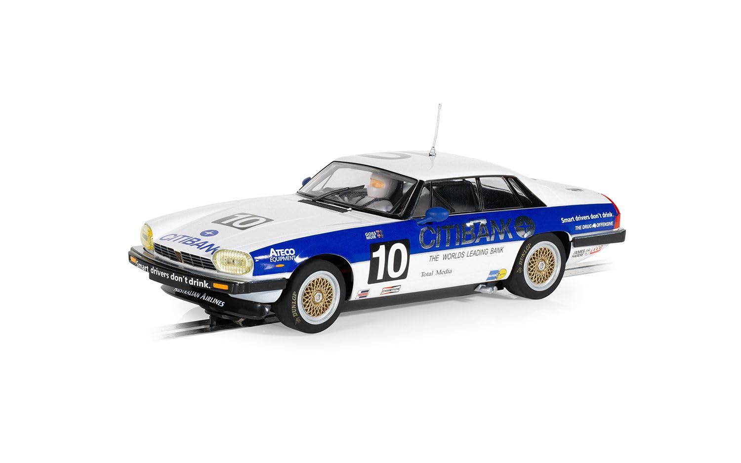 Scalextric 1/32 Jaguar XJS 1986 Bathurst 1000 Goss + Muir