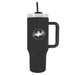 Pyramid International BATMAN Bat Emblem 40oz/1200ML Tumbler - Double-Wall Vacuum Insulation, Keeps Cold Up to 11 Hours, Hot Up to 7 Hours, SMART DESIGN FEATURES, BPA-Free for Super Fans on the Go