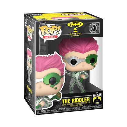 Funko Pop! Movies: BM Forever - the Riddler - Metallic - Batman Forever 1995 - Collectable Vinyl Figure - Gift Idea - Official Merchandise - Toys for Kids & Adults - Movies Fans