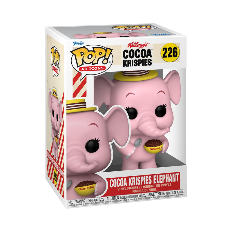 Funko Pop! Ad Icon: Coco Elephant Krispies Elephant - Kelloggs - Collectable Vinyl Figure - Gift Idea - Official Merchandise - Toys for Kids & Adults - Ad Icons Fans - Model Figure for Collectors