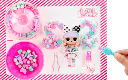L.O.L. Surprise! Hair Beads Tots - Collectible Doll with 60+ Hair Beads - Hair Beads Doll with DIY Hairstyles - Suitable for Girls and Boys Ages 4+