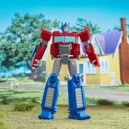 Transformers EARTHSPARK Warrior Optimus, Color, Medium (Hasbro 5010996214287
