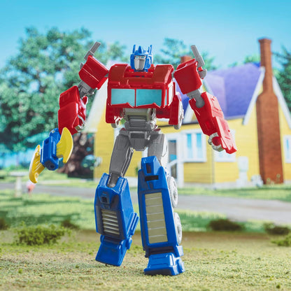 Transformers EARTHSPARK Warrior Optimus, Color, Medium (Hasbro 5010996214287