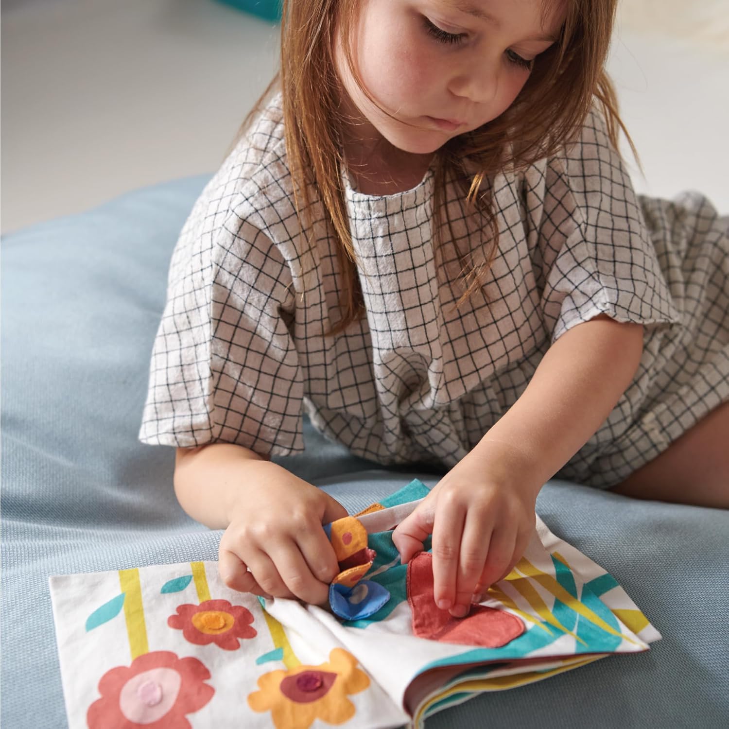 ThreadBear Design My Garden Activity Book for Early Learning and Sensory Development
