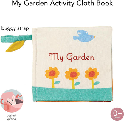 ThreadBear Design My Garden Activity Book for Early Learning and Sensory Development
