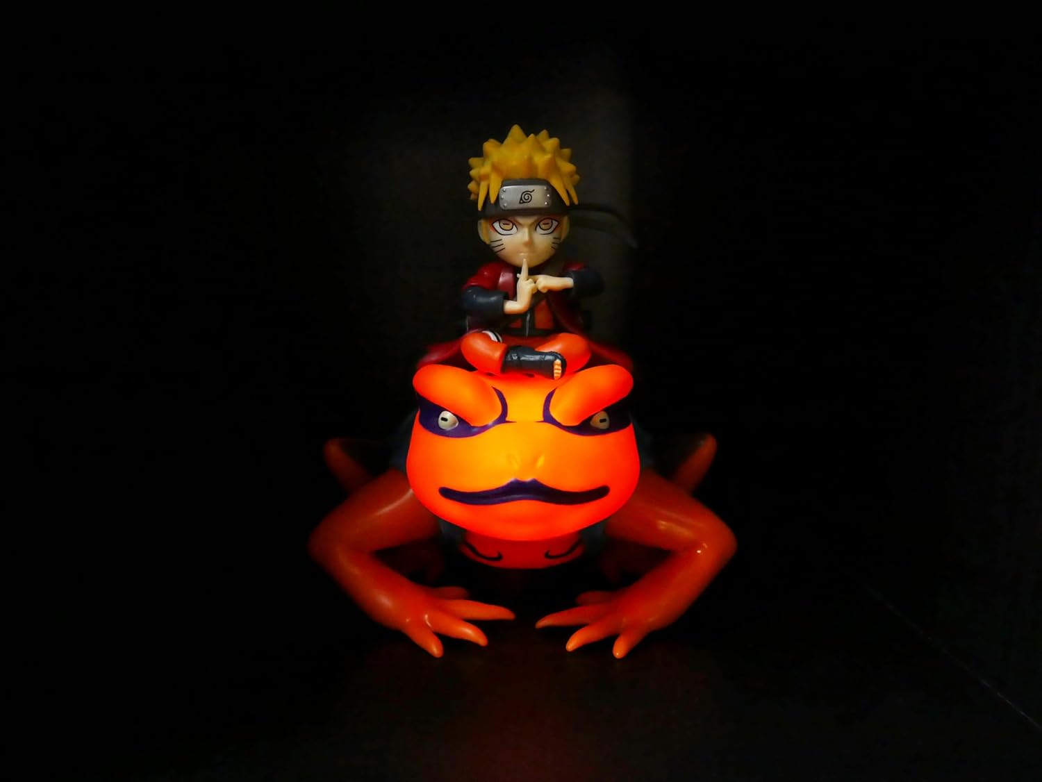 TEKNOFUN – Offizielle Naruto-Lizenz – NARUTO auf GAMAKICHI Leuchtende Leuchtfigur für Kinder zum Sammeln – 811608