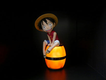 TEKNOFUN - Official One Piece License - Luffy on his light-up barrel - 811636