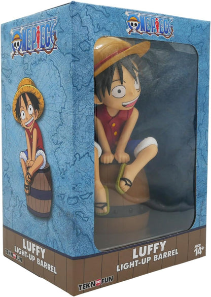TEKNOFUN - Official One Piece License - Luffy on his light-up barrel - 811636