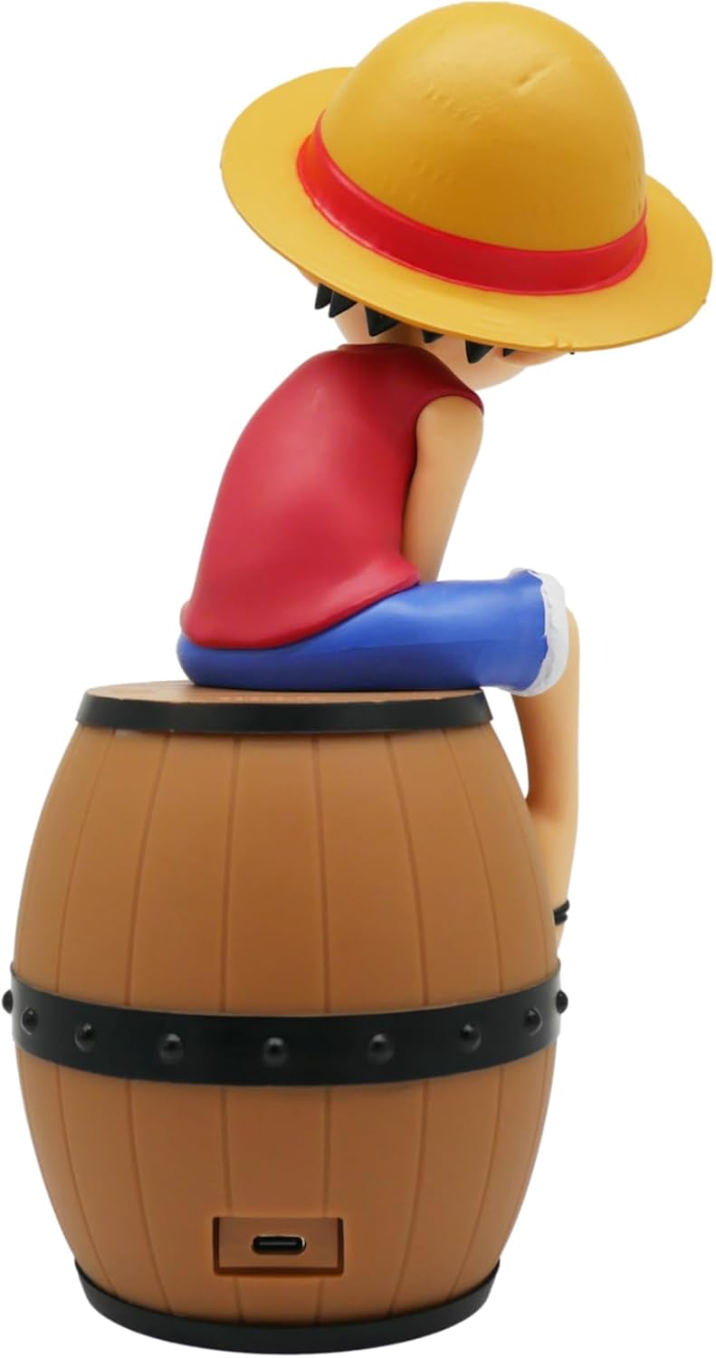 TEKNOFUN - Official One Piece License - Luffy on his light-up barrel - 811636
