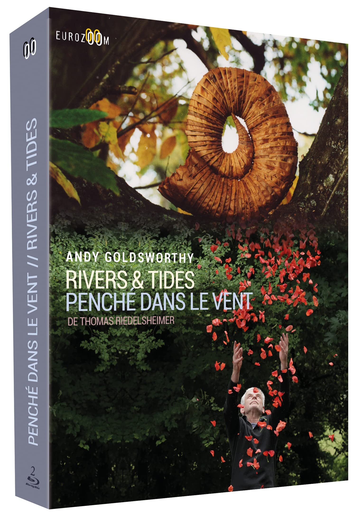 Coffret andy goldsworthy 2 films : rivers tides ; penché dans le vent