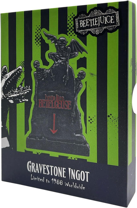 FaNaTtik Beetlejuice Limited Edition Gravestone Ingot