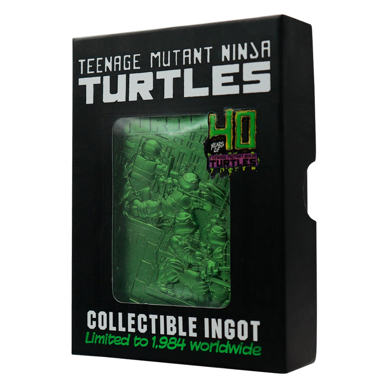 FaNaTtik Teenage Mutant Ninja Turtles Limited Edition 40th Anniversary Green Ingot
