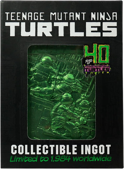 FaNaTtik Teenage Mutant Ninja Turtles Limited Edition 40th Anniversary Green Ingot