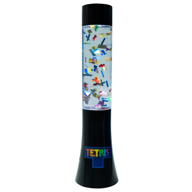 Fizz Creations Tetris - Luce di flusso Tetris - Luce d'umore con forme di tetrimino 14 pollici di altezza. Alimentato tramite USB. Prodotto ufficiale Tetris.