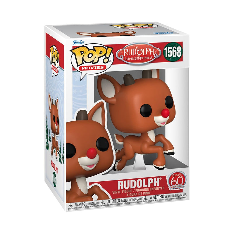 Funko Pop! Movies: Rudolph – Rudolph - (Flying) - Rudolph the Red-Nosed Reindeer - Collectable Vinyl Figure - Gift Idea - Official Merchandise - Toys for Kids & Adults - Movies Fans