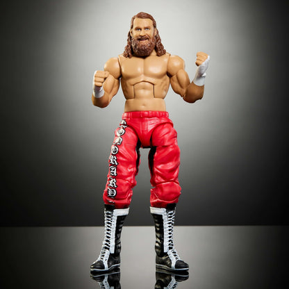 Mattel WWE Elite Collection Action Figure & Accessories, Premium Live Event Sami Zayn with Interchangeable Hands & Build-A-Figure Pieces