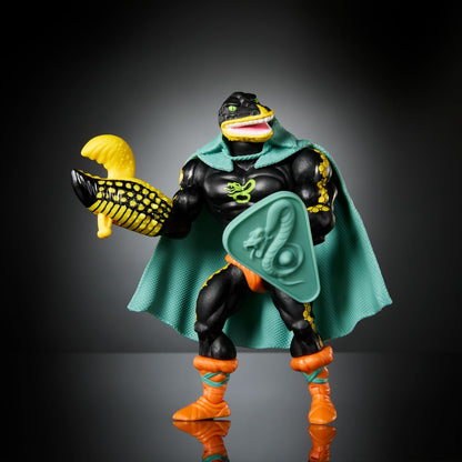 Masters of the Universe Origins Action Figure, Lord Gr’Asp Collectible, MOTU Alien Snake Men Villain, 16 Posable Joints, 5.5 Inch with Accessories, HYD30