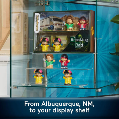 Little People Collector Breaking Bad TV Show Special Edition Figure Set in Display Gift Box for Adults & Fans