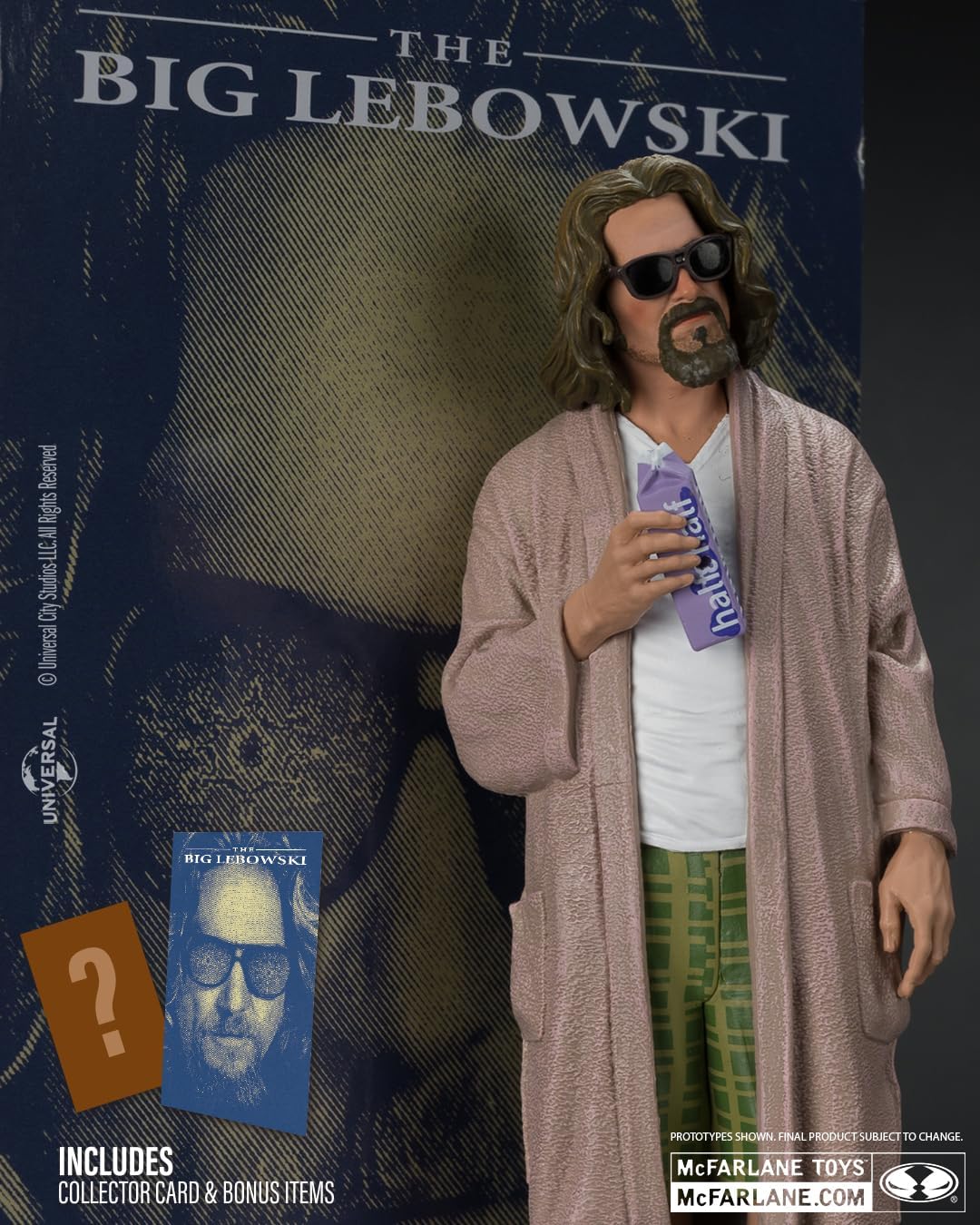 The Dude (The Big Lebowski) 6in Posed Figure with McFarlane Toys Digital Collectible