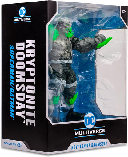 McFarlane Toys DC Multiverse Kryptonite Doomsday (Superman/Batman) Mega Figure, Ultra Articulation Megafig with Collectible Art Card and Display Base