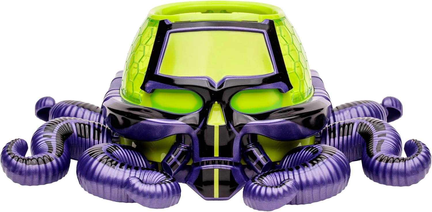 DC Direct Super Powers Feige mit Fahrzeug – Brainiac mit Totenkopfschiff (Panik im Himmel) (Gold Label)