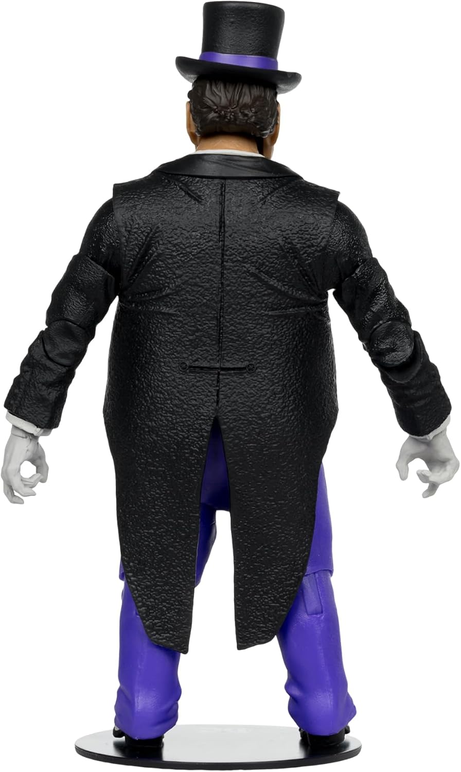 McFarlane Toys DC Collector Edition - 7" The Penguin WV4#12 Action Figure with Accessories and Art Card
