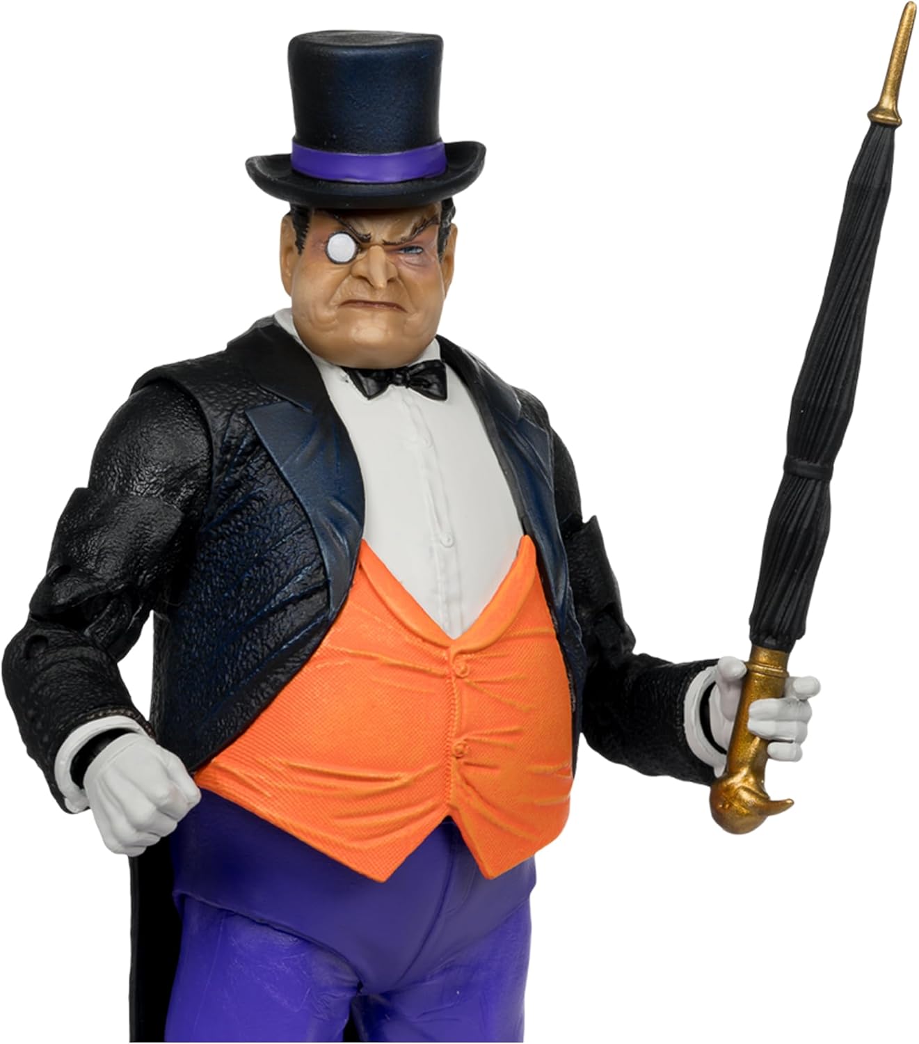 McFarlane Toys DC Collector Edition - 7" The Penguin WV4#12 Action Figure with Accessories and Art Card