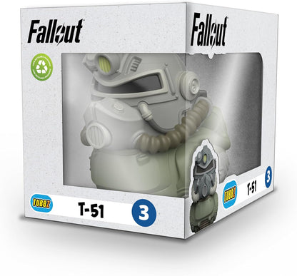 TUBBZ Boxed Edition T-51 Collectable Vinyl Rubber Duck Figure - Official Fallout Merchandise - Thriller TV & Video Games