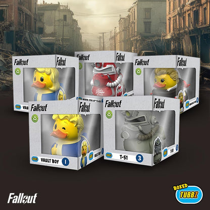 TUBBZ Boxed Edition Vault Boy Collectable Vinyl Rubber Duck Figure - Official Fallout Merchandise - Thriller TV & Video Games