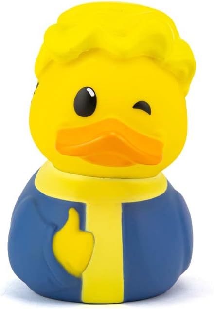 TUBBZ Boxed Edition Vault Boy Collectable Vinyl Rubber Duck Figure - Official Fallout Merchandise - Thriller TV & Video Games