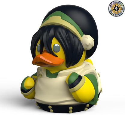 TUBBZ First Edition Toph Beifong Collectible Vinyl Rubber Duck Figure - Official Avatar: The Last Airbender Merchandise - Action TV, Film & Video Games