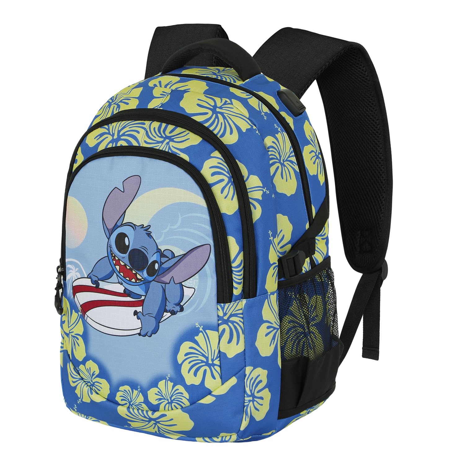 Disney Plus Running Backpack, Blue, One Size