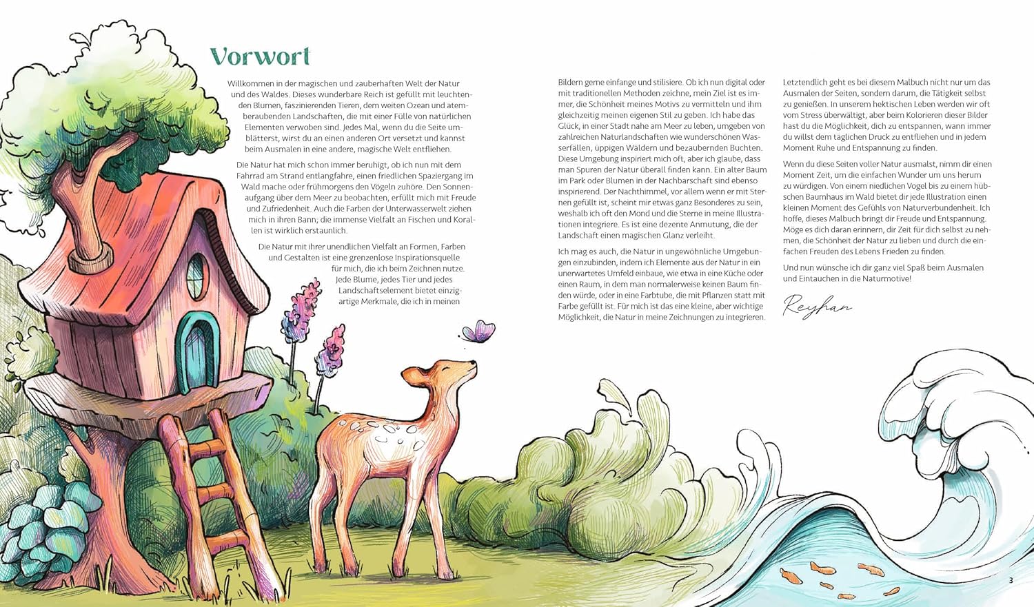 Meine Ausmalwelt: Wald Und Natur - (German Import)