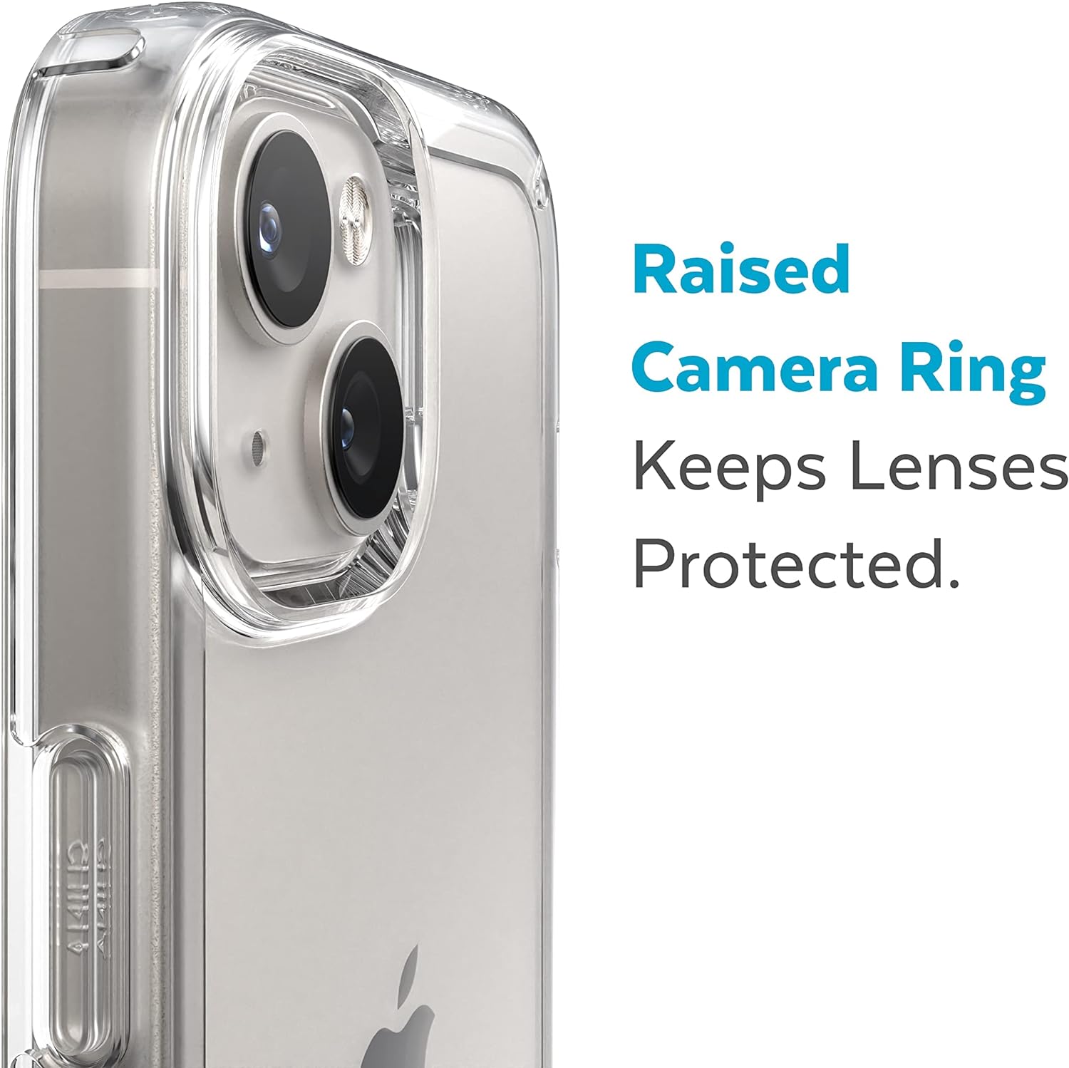 Speck Products Gemshell Case fits iPhone 14 Plus 6.7" Model, Clear/Clear