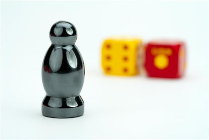 FanRoll Compatible with Catan Premium Robber & Metal Dice Set