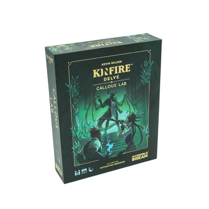 Incredible Dream Kinfire Delve: Callous' Lab | Quick-to-Table Cooperative Dungeon-Crawling Card Game | Affordable, Streamlined Fantasy Adventure | Ages 14 and Up | Made