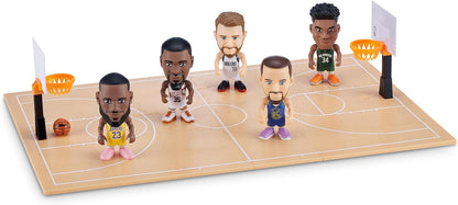 5 Surprise NBA Ballers by ZURU Surprise Unboxing Basketball Collectible Sports Toy For Boys (Single Capsule)