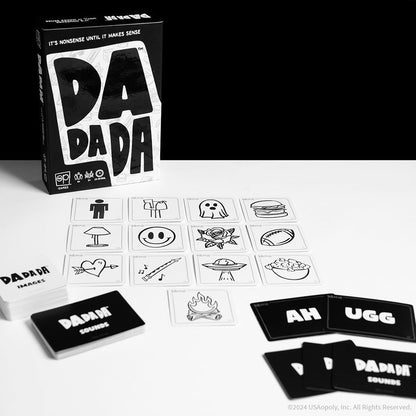 USAopoly | DaDaDa | Party Game | Ages 8+ | 2+ Players | 15-30 Minutes Playing Time