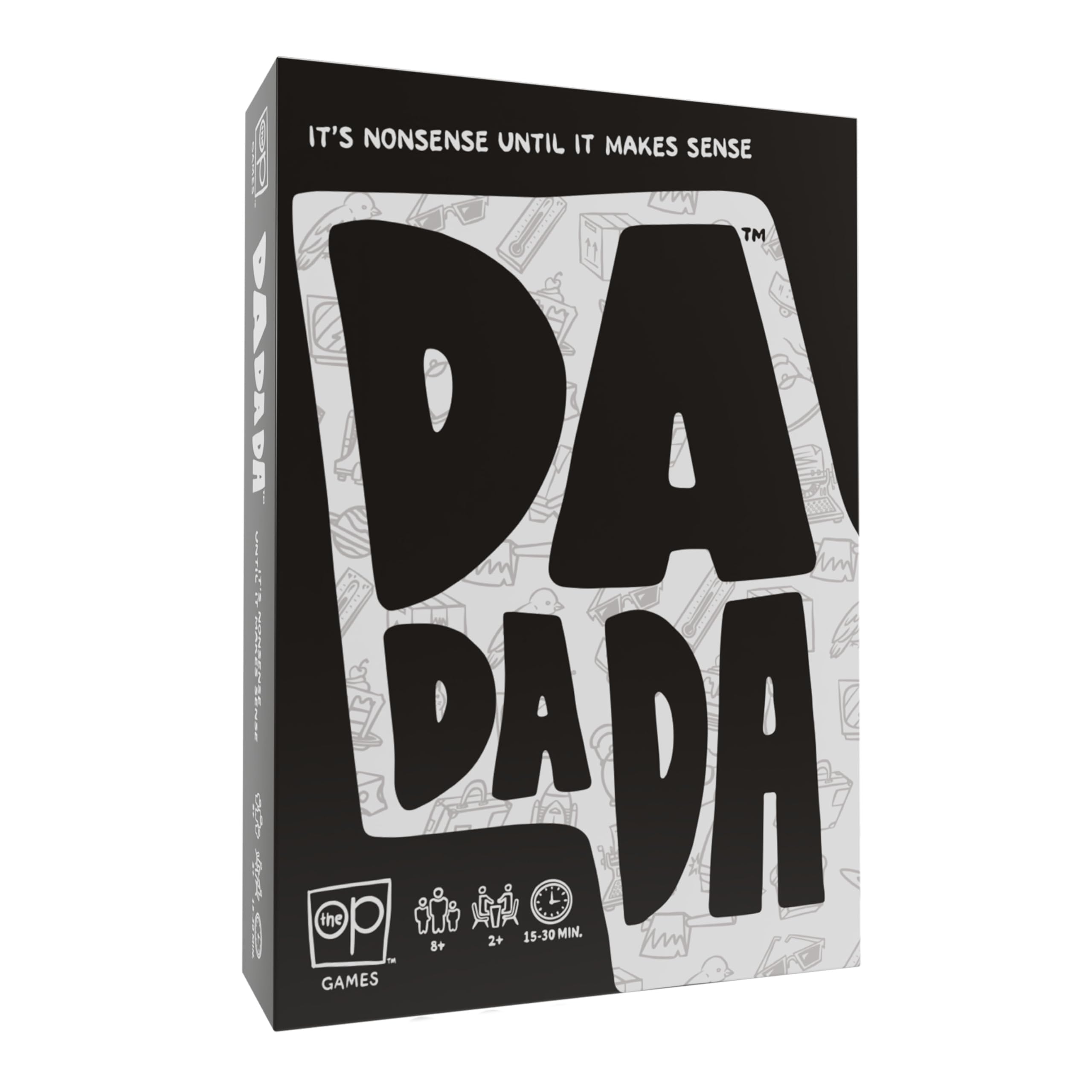 USAopoly | DaDaDa | Party Game | Ages 8+ | 2+ Players | 15-30 Minutes Playing Time