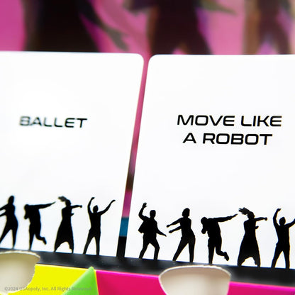 USAopoly | Move Like Me | Cooperative Party Game | Ages 8+ | 4+ Players | 10+ Minutes Playing Time