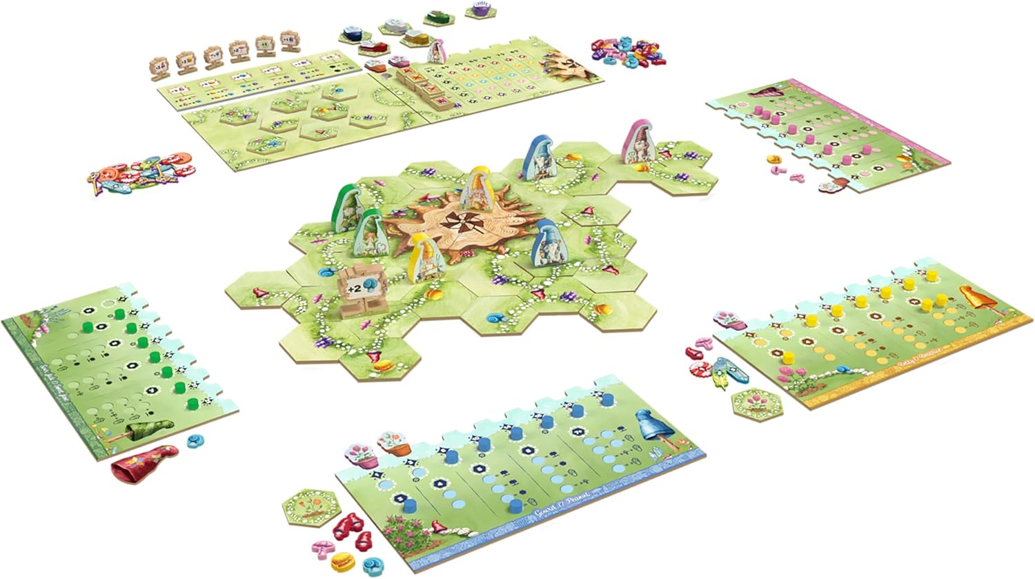 USAopoly | Gnome Hollow | Board Game | Ages 12+ | 2-4 Players | 45 Minutes Playing Time