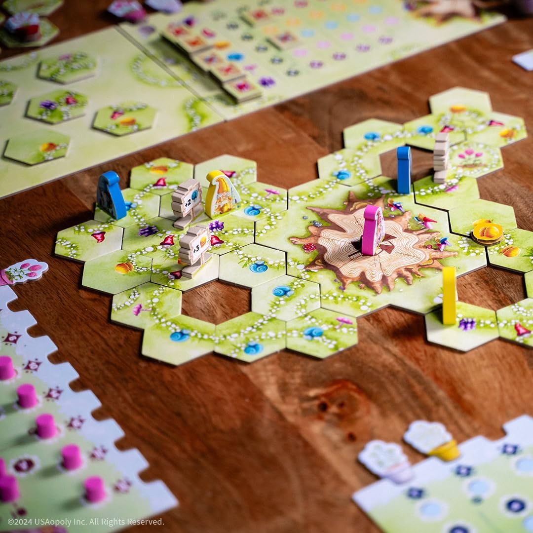 USAopoly | Gnome Hollow | Board Game | Ages 12+ | 2-4 Players | 45 Minutes Playing Time