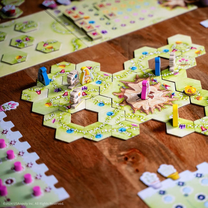 USAopoly | Gnome Hollow | Board Game | Ages 12+ | 2-4 Players | 45 Minutes Playing Time