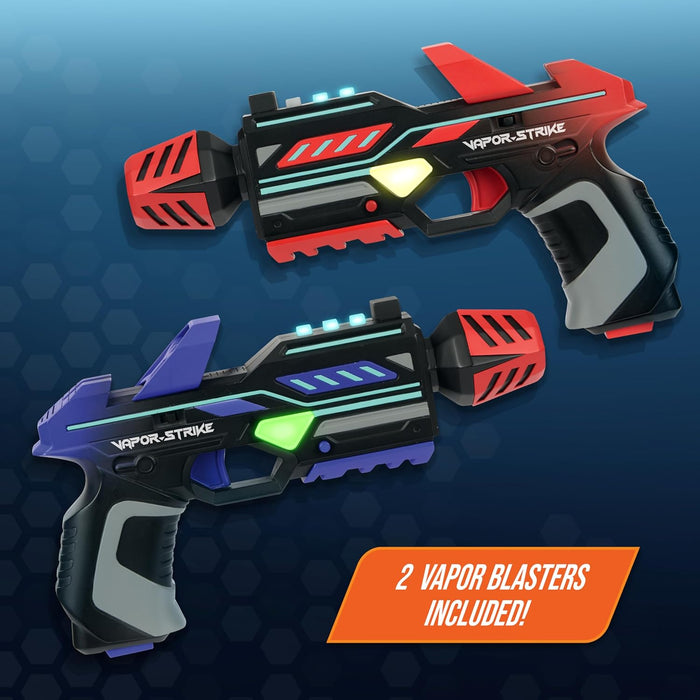 Vapor Strike Vapor Blasters 2 Player Pack, Lights, Sounds & Vapor Effects, Laser Tag Style Battle (Set of 2 Blasters