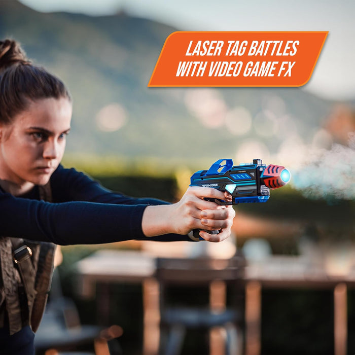 Vapor Strike Vapor Blasters 2 Player Pack, Lights, Sounds & Vapor Effects, Laser Tag Style Battle (Set of 2 Blasters