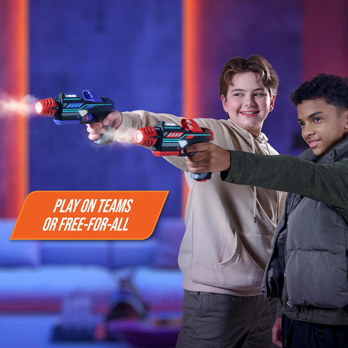 Vapor Strike Vapor Blasters 2 Player Pack, Lights, Sounds & Vapor Effects, Laser Tag Style Battle (Set of 2 Blasters